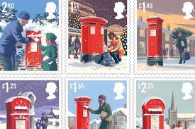 Royal Mail Christmas 2018 stamps